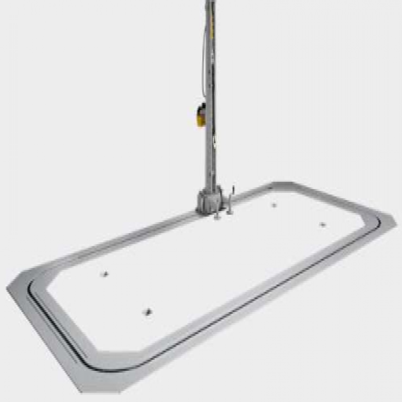 Bệ kéo nắn chìm sàn cho xe con 3490 x 6560 mm, Tháp kéo 10 tấn (Sửa vỏ xe tai nạn nặng)