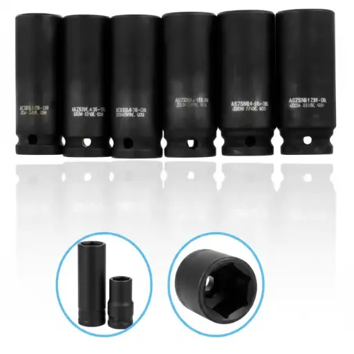 [GT-462119D] Khẩu dài cho súng vặn ốc 1/2", cỡ 19 mm