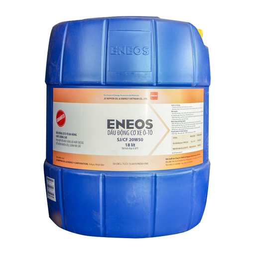 [ENEO-700-V5031] Dầu động cơ ôtô SJ/CF 20W50, 18 lít (xăng và Diesel)