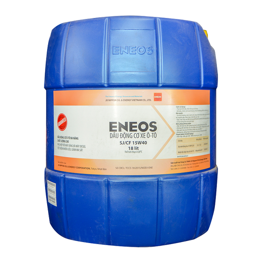[ENEO-700-V5029] Dầu động cơ ôtô SJ/CF 15W40 , 18 lít (Xăng và Diesel)