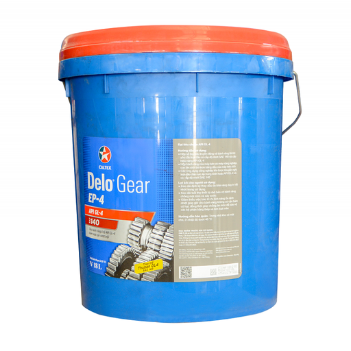 [CALT-510410HRI] Dầu hộp số ô tô DELO GEAR EP4 140 (18 lít)(Số sàn, vi sai)