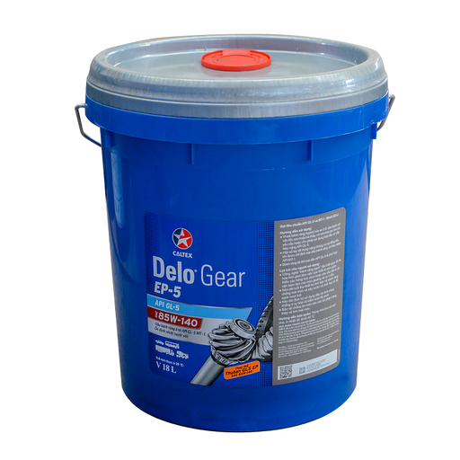 [CALT-510412HRI] Dầu hộp số ô tô DELO GEAR EP5 85W140 (18 lít)(Số sàn, vi sai)