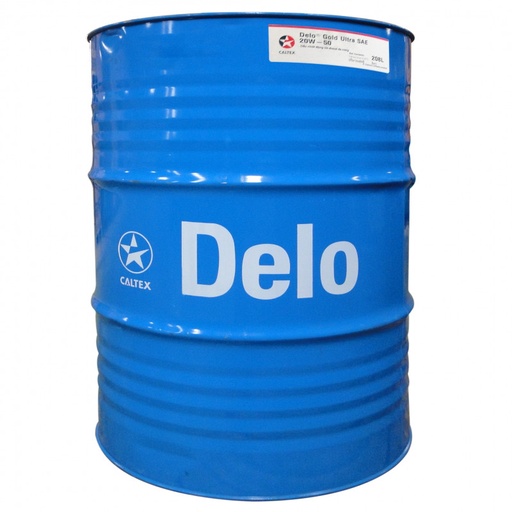 [CALT-500645DEL] Dầu động cơ Delo Gold Ultra SAE 20W50, 208 Lít (Diesel)