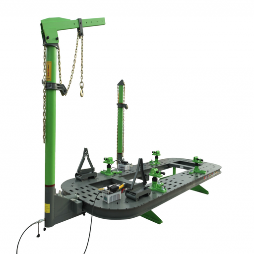 [DCAR-DC-B30S] Bệ kéo nắn lắp nổi cho xe con, tháp kéo 10 tấn (5600x2260x500 mm, Kèm bộ phụ kiện)