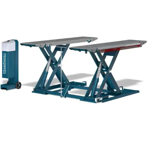 [NUBA-SPB0300000000D-7016] Cầu nâng cắt kéo nâng bụng 3 tấn, di động (3pha, màu xám)