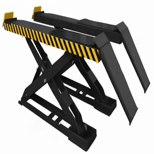 [GC-GC-45M418:02] Cầu nâng cắt kéo kiểm tra góc đặt bánh xe 4.5 Tấn, lắp nổi (3 pha, màu đen RAL 9005, Gồm đĩa lái)