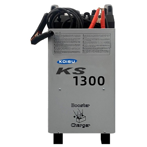[KJ-KS-1300] Thiết bị nạp ắc quy và khởi động đề 12-24V/60A/1300A (1pha) đã bao gồm cáp kết nối, model: KS-1300