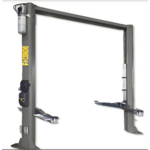 [COGI-ERCOHC4502] Cầu nâng 2 trụ thủy lực có cổng 4.5 Tấn (3 pha, màu xám RAL7016), model: ERCO HC4502, code: 0-43107800/00-34