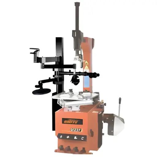 [PULI-KU-237:02] Máy ra vào lốp xe con 1.1 kW, 1143 mm (1 pha, màu đỏ) (bao gồm tay hỗ trợ bên trái)